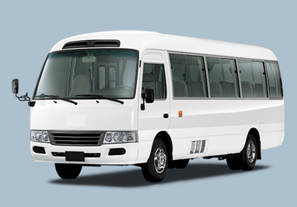30 seater coaster diesel bus for rent